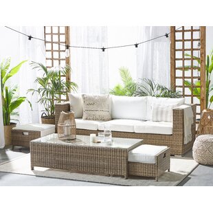 Wayfair wicker store bench